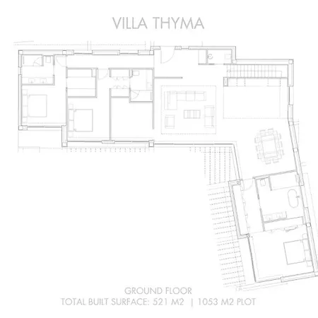 Vacation I Thyma, Brand-new Villa, Swimming-pool, Cinema And Bar, Minutes From The Marina And The Villa